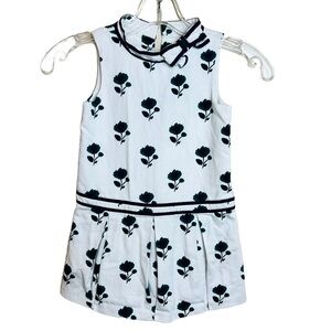 Janie and Jack Woodland Weekend Pleated Floral Dress Size 4